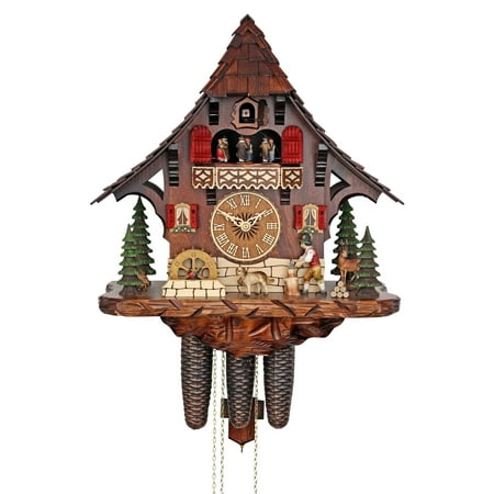 HerrZeit by Adolf Herr Cuckoo Clock - The Busy Wood Chopper AH 446/1 8TMT