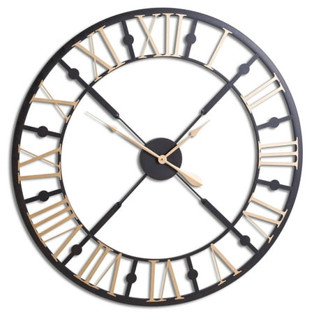 Hill Interiors Skeleton Wall Clock