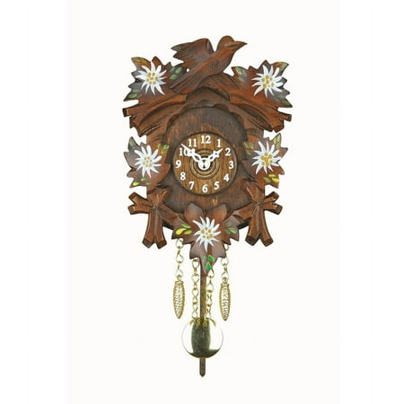 Kuckulino Black Forest Clock with quartz movement and cuckoo chime TU 2017 PQ