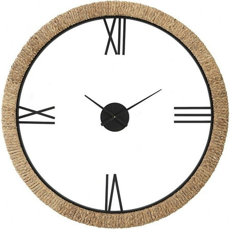 Montecito Wall Clock in Modern Style-39.75 inches Tall and 39.75 inches Wide Bailey Street Home 208-Bel-5064978