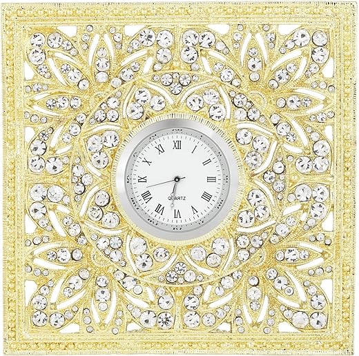 Olivia Riegel Gold Windsor Desk Clock