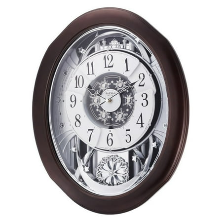 Rhythm USA Anthology Espresso Wall Clock