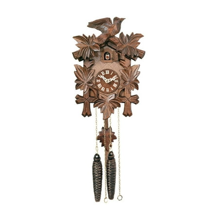 River City Clocks Five Maple Leaves & One Bird Cuckoo Clock