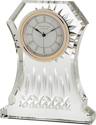 Waterford Lismore Clock, 6.5, Clear