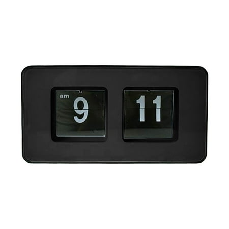 WEMDBD Auto Flip Clock Stylish Modern Desk Wall Digital Clock Home Decor New