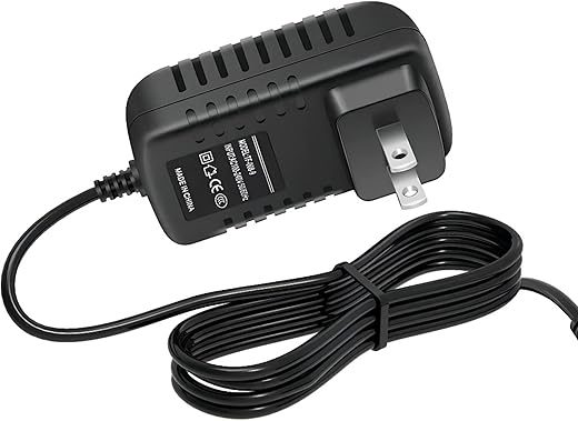 4FT Cable Ac Dc Adapter for Timex Decorative XBBU Dual Alarm Clock Light T128BC3 T128BX