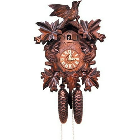 Alexander Taron Engstler Cuckoo Clock 8 Day 5 Leaf Design 15