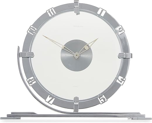 Amazon.com: Hermès, Pre-Loved Jaeger-LeCoultre x Hermés Silver Clock, Silver : Home & Kitchen