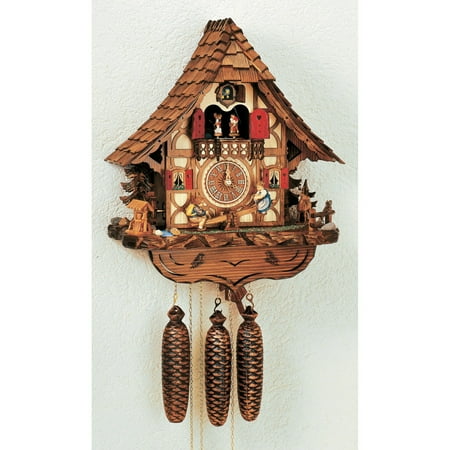 Black Forest 14 Inch Wide Cuckoo Clock by Schneider