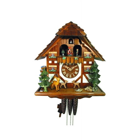 Cuckoo Clock Jumping Deers