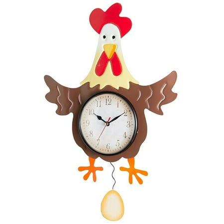 Down on the Farm Pendulum Wall Clocks Select wall clock: Rooster