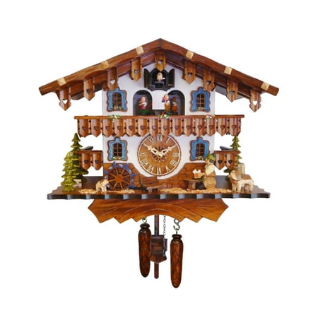 Engstler Battery-operated Cuckoo Clock - 12.5H x 15W x 8D