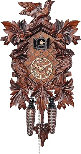 HerrZeit by Adolf Herr Quartz Cuckoo Clock - The Cuckoo Bird Family AH 32/1 QM