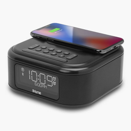 iHome IBTW23 - Clock radio - 6 Watt - black