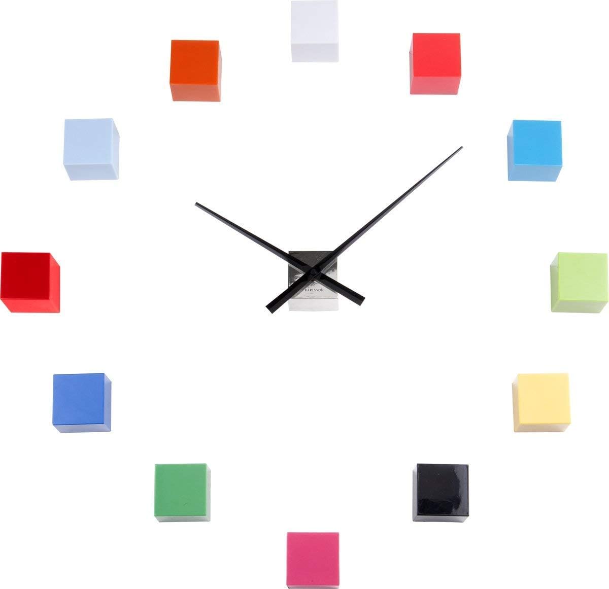 Karlsson Wall Clock, Multicolored, One Size