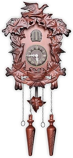 Kendal Cuckoo Clock Pendulum Quartz Wall Clock Black Forest House Home Decor Newlywed Housewarming Gifts MX316