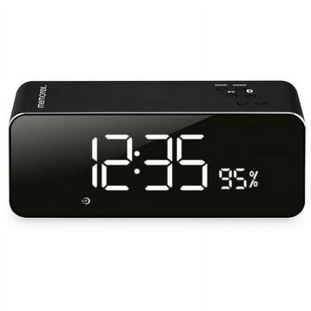 Memorex Aluminum Wireless Clock Radio (MCB428B)