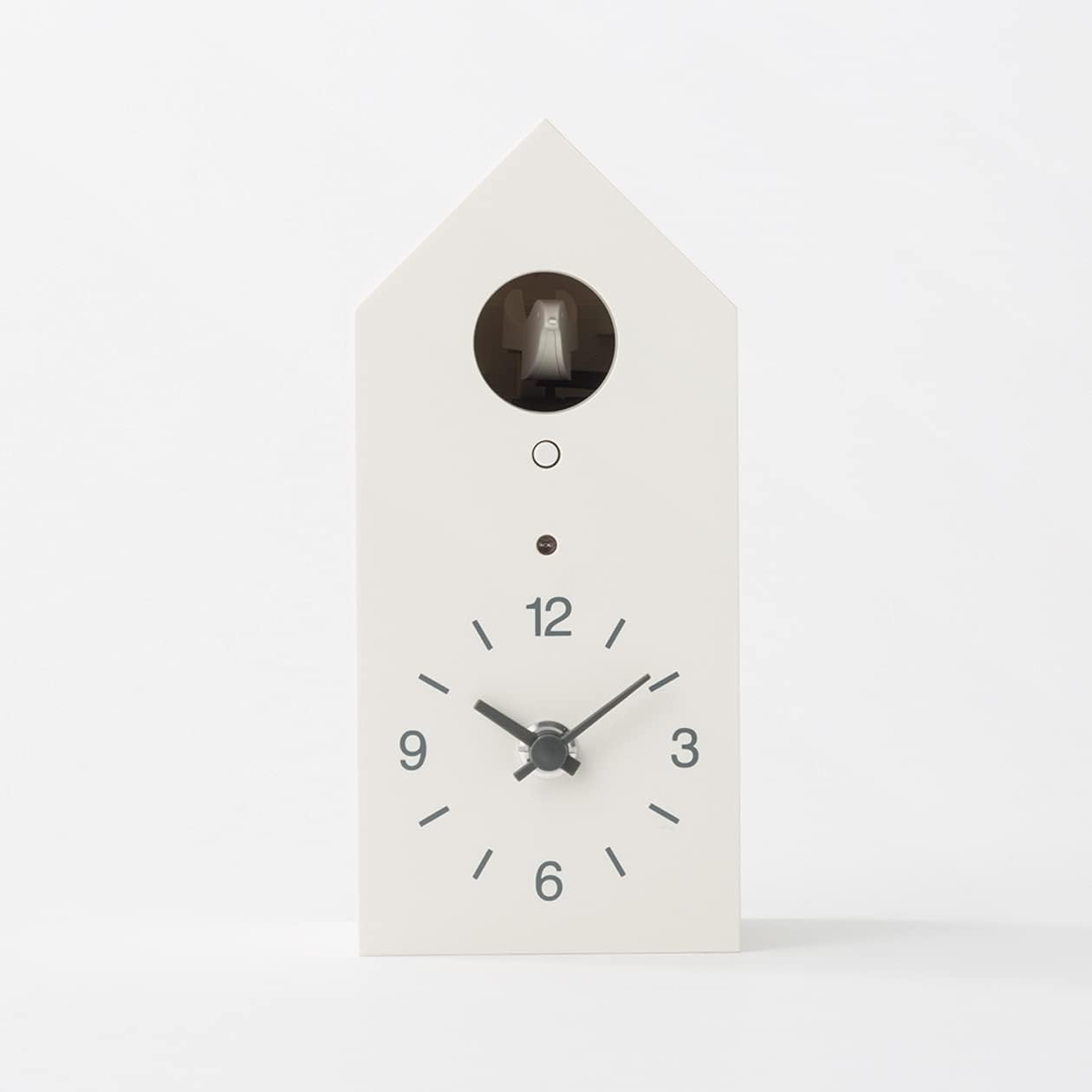 MUJI Cuckoo Clock, White, Medium