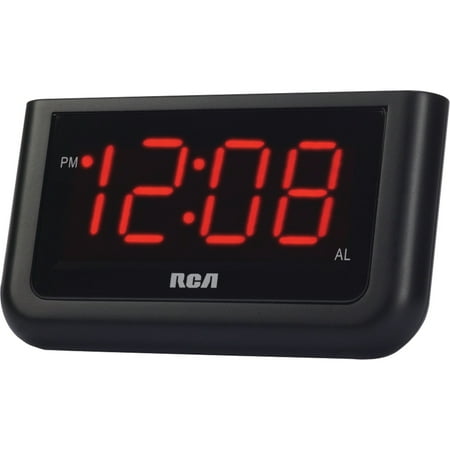 Rca Rcd30a1 Alarm Clock With 1.4 Red Display