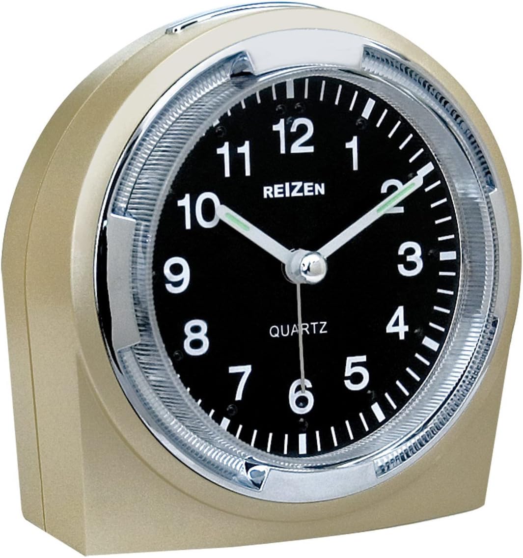 Reizen Braille Quartz Alarm Clock with Vibrating Option