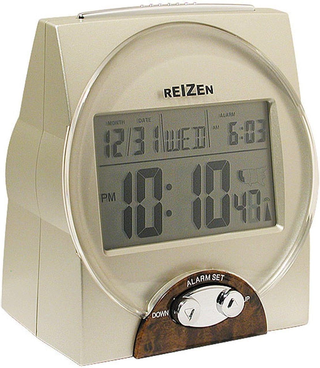 Reizen Talking Atomic Alarm Clock