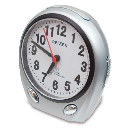 Reizen Talking Atomic Analog Alarm Clock