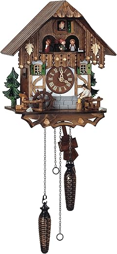 Schneider Quartz Black Forest 10 Inches Cuckoo Clock