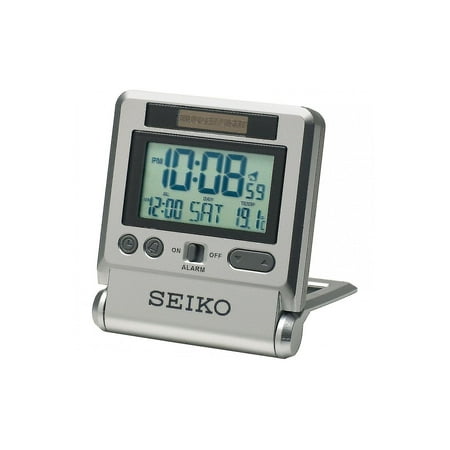 Seiko Digital Travel Alarm Clock Qhl066s,