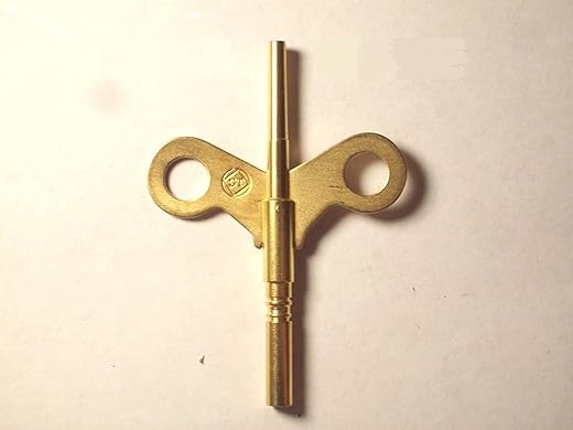 Seth Thomas Trademark Clock Winding Key Double End #6/0000