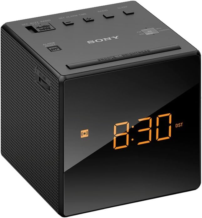 Sony - Clock-Radio Sony ICFC1B Black