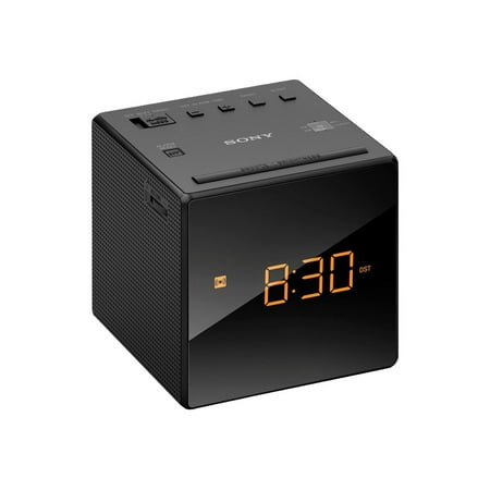 Sony Dual Alarm Clock Radio (Black)