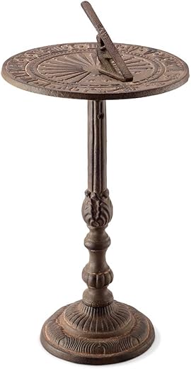 SPI Home Antiqued Sundial on Stand