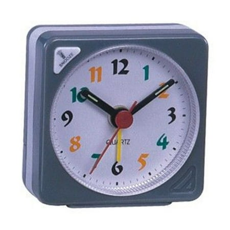 Square Mini Alarm Clock Travel Alarm Clock Alarm Clock Alarm Clock Gray