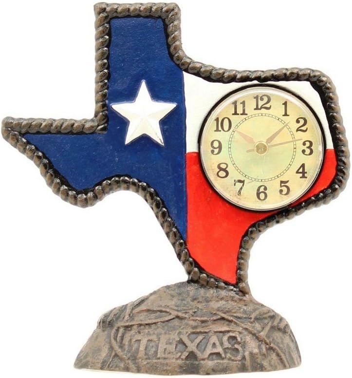 Texas Cast Iron Desk Clock