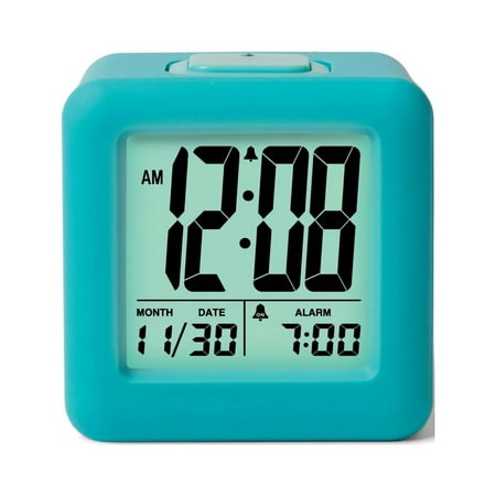 Timelink Rubber Cube Calendar Smart Light, Durable Rubber And Glass, Perfect Alarm Clock