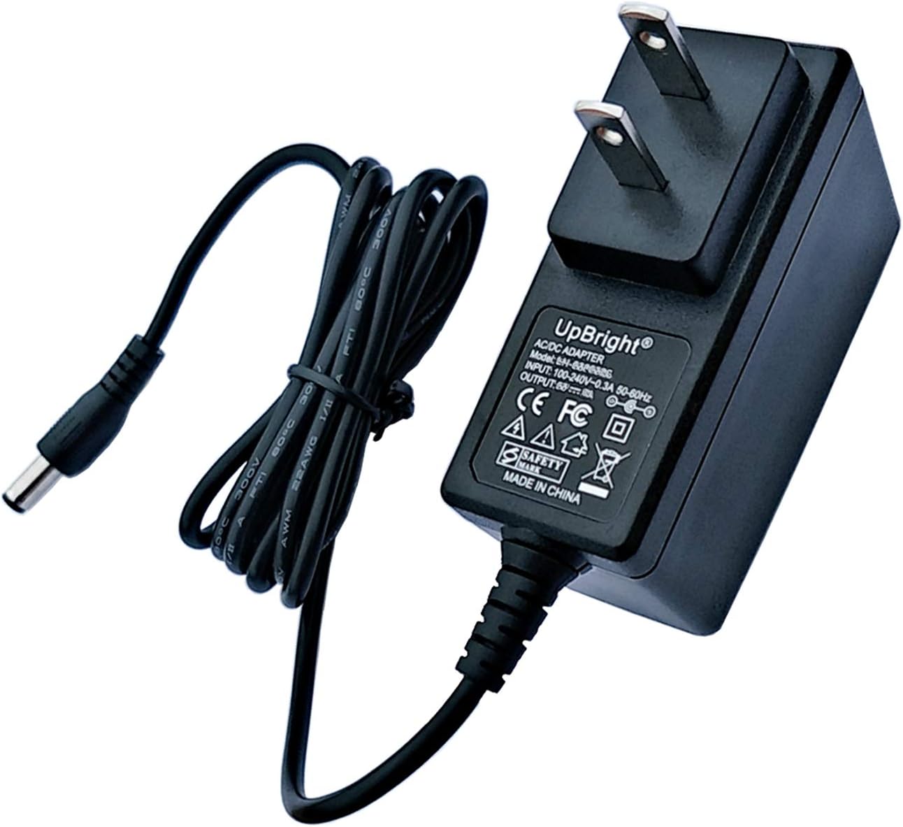 UpBright 6V AC/DC Adapter Compatible with The Sharper Image EC-B100 EC-B115 EC-B130 EC-B150 ECB100 ECB115 ECB130 ECB150 Sound Soother Alarm Clock Radio 6VDC 1000mA 1A Power Supply Cord Battery Charger