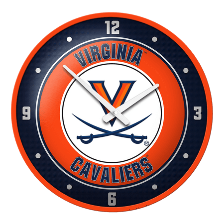 Virginia Cavaliers: Modern Disc Wall Clock