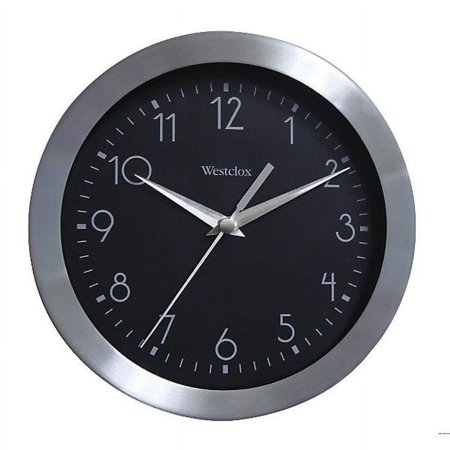 Westclox 8 7-8 Aluminium Wall Clock