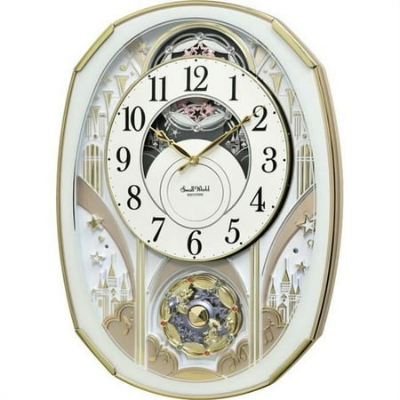 17.6 x 12.8 in. Princess Palace Magic Motion Clock