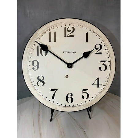 1930 Regulator Wall Clock | Hand Made in USA | Lifetime Warranty | Silent Non Ticking | Use For Home, Office, Kitchen