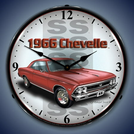 1966 Chevelle SS Wall Clock, Lighted