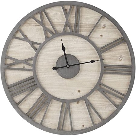 23.6 Wood Wall Clock