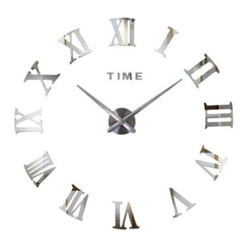 3D Wall Clock Creative Wall Clock DIY Oversized Wall Clock