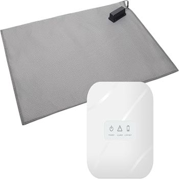 briidea Wireless Floor Alarm Mats for Remote Monitoring of Elderly/Sleepwalkers, Helping You Care for Your Loved Ones, Ensuring You Have Restful Nights, Floor mat size 21 x 29