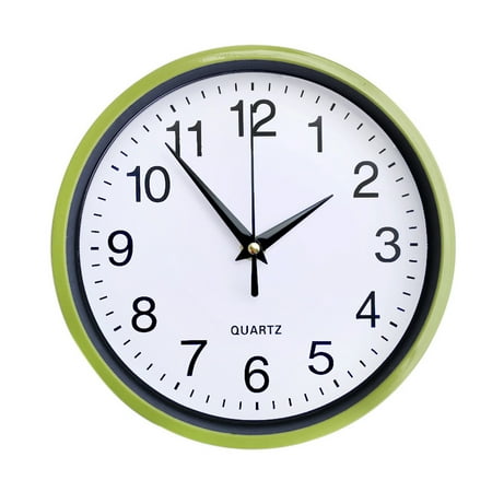 8-inch silent wall clock Combas movement,green,size，G161212