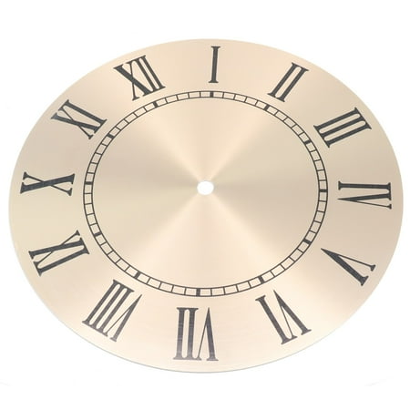 9.5 Inch 243mm Aluminium Metal Wall Clock Dial Face Replacement Roman Numeral