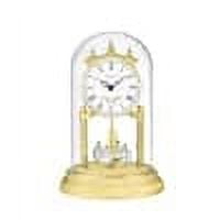 9 in. H x 6 in. W Table Clock with Westminster Chime and Gold