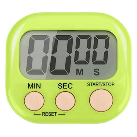 alarm clock for heavy sleepers adults antique alarm clock 1Pack Small Digital Kitchen Timer Back And ON/Off Minute Second Count Up Countdown