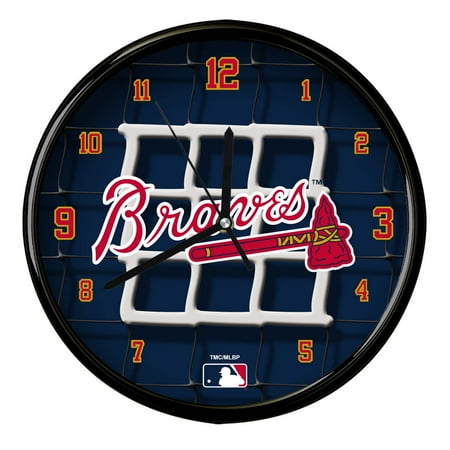 Atlanta Braves 12'' Team Net Clock