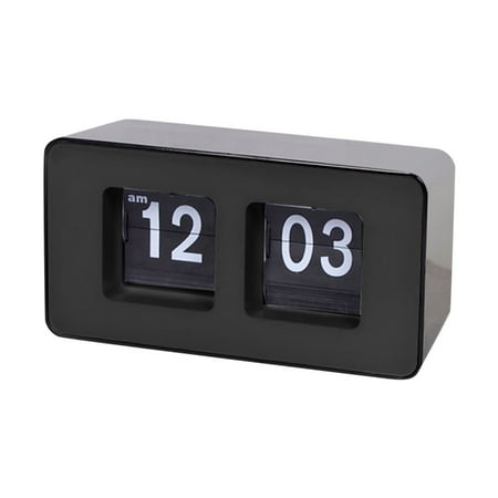 Auto Flip Clock Stylish Modern Desk Wall Digital Clock Home Decor New